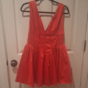 Elegant Red Dress- Party, Tea, Formal